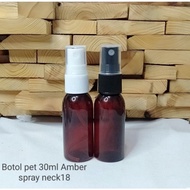 30ml Bottle 30ml Amber Spray Bottle 30ml Brown Bottle Spray Cap 30ml Amber Round Spray Bottle