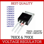 Voltage Regulator Linear Voltage 78xx 79xx 7805 7812 7905 7912 Volt