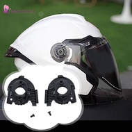 [Menolana] Easy Install Helmet Visors Shield Base Direct Replacement Black Plastic for MT COSMO SV M