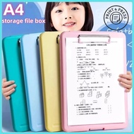 A4 Multifunctional Plastic Storage Clipboard File Box Storage Box Plastic File Storage Box