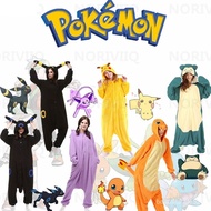 Pokemon Kigurumi Pikachu Onesie - Cozy Adult Sleepwear