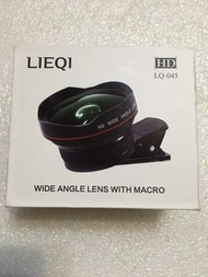 LIEQI LQ-045 單眼級無變形廣角鏡頭 夾式鏡頭 自拍神器 手機鏡頭