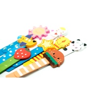 [SG Stock] Wooden Slim Bookmark Stationary Birthday Party Gift Set (ODO) | Children's Day