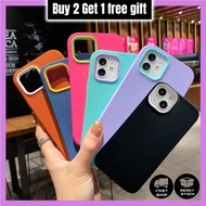 3IN1 Colourful Casing iPhone 11 12 13 Pro Max Shockproof Hard Trending OOTD Fashion Case
