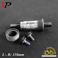 VP-BC73 118mm bicycle square core center shaft