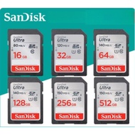 【MAGIC HOME】SanDisk Ultra SD Card 8GB 16GB 32GB 64GB Memory Card 80MB/s Camera SDHC SDXC 高速相机内存卡