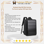 Backpack Bag 969 Elite Gaming - Super Large USB Laptop Backpack