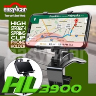 High-strength spring clip Dashboard Clip Handphone Holder for 360 Degree Rotation, Car Phone Holder Mount Rearview