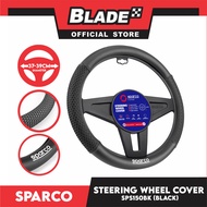 Sparco Steering Wheel Cover SPS150BK 37-39cm Diameter (Black)
