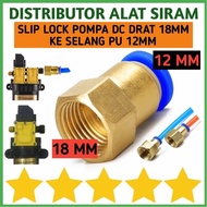 Terbaik Fitting Pneumatic M18 X 12Mm Nepel Pompa Dc Drat 18Mm Selang