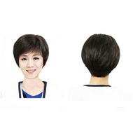 Terbaru Hair Toupee Wanita Rambut Asli / Wig Wanita Pendek Rambut Asli