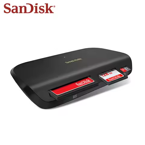 SanDisk A631 Multi-Card Reader USB-C ImageMate PRO for SD MicroSD CF Cards Supports UHS-II 312MB/s T