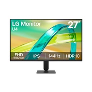 LG Monitor LG LG 27U411B-B 27inch FHD IPS sRGB 99% 144Hz จอมอนิเตอร์ 27นิ้ว HDR 10 รับประกัน 3ปี
