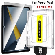 Tempered Glass for Xiaomi POCO Pad C1 9.7inch 2026 Poco Pad X1/M1 Screen Protector Easy Installation
