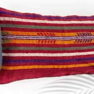 土耳其地毯抱枕套 羊毛抱枕套 kilim圖騰地毯枕頭套-伊朗風格圖騰