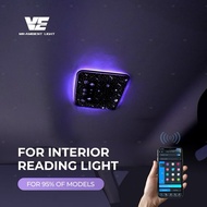 Universal Roof Ambient Light with Reading Lamp
