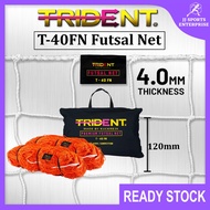 Trident T-40FN Futsal Net (White) Jaring Futsal Soccer Net