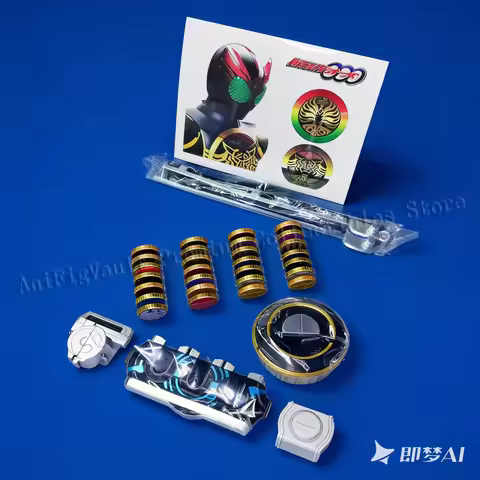 In Stock Oz Belt OOO Drive DX Kamen Rider 10th Anniversary Metal Coin Modification with Insect Bird 