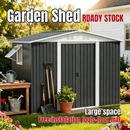 Outdoor Garden Storage Cabinet Store Room Outdoor Metal Shed Store Setor Laman Besar Storage Cabinet