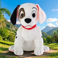 Cute 101 Dalmatians Patch Dog Plush Toy 27cm Anime Kawaii Stuffed Animals Sof Doll Kids Toys for Gir