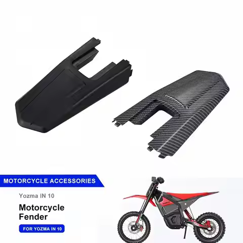 Rear Fender Mudguard Plastic Rear Wheel Splash Guard for Yozma IN 10 IN10 Pro Electric Dirt Bike