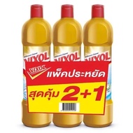 น้ำยาทำความสะอาดห้องน้ำ VIXOL 900ml แพ็ค3 ทอง. LIQUID CLEANING BATHROOM VIXOL 900ml 3 PCS GOLD