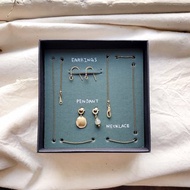 黃銅飾品組_海洋月光