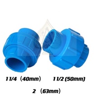♠PVC Blue Fittings Union Patente pvc pipe 1-1/4，1-1/2，2♠
