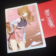 Pocky x Hololive Limited Photo Card - Official Merchandise Pocky HOLOLIVEID PC Ayunda Risu Vtuber ch