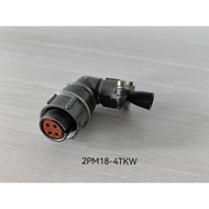 4 Accessories 2PM Electronic 7 Socket Aviation Plug Plug Sensor Connector/Aviation Core Elbow Connec