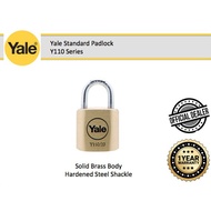 Yale  Y110/20/111/1 or Yale Y110/20/111/2 Brass Padlock 20mm (Authorised Agent)