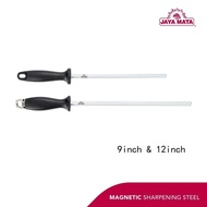JAYA MATA Magnetic Sharpening 9"/12" JM828/JM829 [Penegesah Pisau_Batu Asah_Honing Rod_Sharpening St