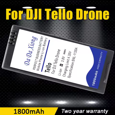 For DJI Tello Intelligent Flight Drone NEW Battery 3.8V 1800mAh Rechargeable Battery Accessories Rep