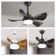 Luxury Designer Ceiling Fan with Remote Control Ceiling Fan with Light Kipas Siling Kipas Syiling Lampu Syiling Kipas