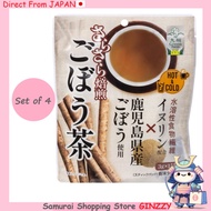 [Set of 4] Smooth Roasted Burdock Tea Powder Stick Pack - Made in Japan Japan tea