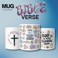 Bible Verse Mug | Bible Verse Glass | Custom Glasses Gift