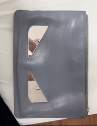 Fendi Roma 正品灰色手包 8成新順豐到付