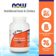 NOW Supplements, Nutritional Yeast Flakes, Fortified with Additional B-Vitamins, Super Food, 10-Ounc