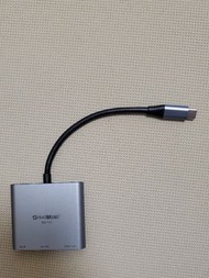 Type C to HDMI 線 / USB 3.0 4K 高清轉換器adaptor
