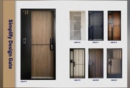 HDB Metal Gate door &amp; H09 gate digital lock