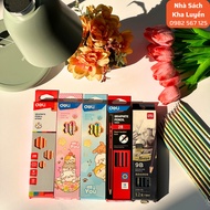 Deli 2B Hhb / 4B / 8B / 9B / 10B / 12B / 14B Pencil - Safe Wood Material Easy To Sharpen - Random Co