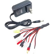 NiMH NiCd Battery Charger Universal RC Battery Charger for (2-10S) 4.8V 7.2V 8.4V 9.6V, RC Car Charg