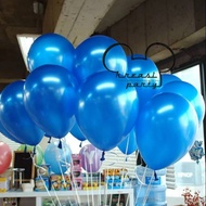 Balon Metalik Biru / Balon Latex / Balon Metalik / Balon Latex Metalik