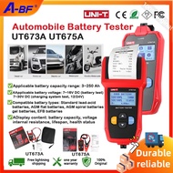 UNI-T UT673A/UT675A Car Battery Tester 3-250Ah Capacity Analyzer Four-Terminal Kelvin Test 12V/24V C
