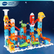VTech 89 Pcs Marble Rush LaunchPad Set Marble Run Tracks Building Block Toys STEAM Certification Bui
