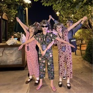 Grandma cosplay Costume Abstract cos Costume Funny Clothes Auntie Old Man Halloween Costume Suit Fem