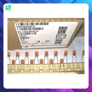 [ 50 pieces ] ORANGE YELLOW CERAMIC CAPACITOR 5 % 500V => (22pF, 33pF, 100pF, 220pF )
