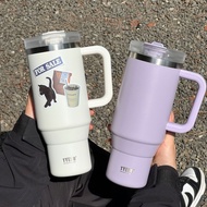50% off 900ML Tyeso Original Tumbler with Handle With Straw Insulated Stainless Steel Mugs Bottle Coffee Cup Thermos Flask Gift Tyeso Tumbler Bottle 30oz/40oz Stainless Steel Car