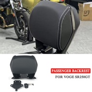 ❥FOR VOGE SR250GT SR250 SR 250 GT 250GT Motorcycle Black Rear Passenger Seat Tailstock BackrestUdW@