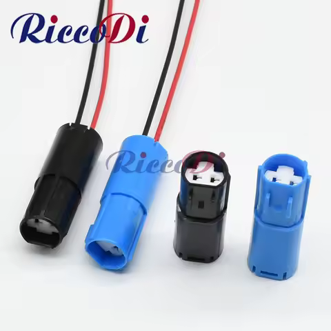 1 Set 2 Pin FCI 211PC022S0004 1.5 Automotive Fuel Injector Wire Connector DJ7026DA-1.5-21